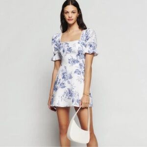 Reformation Evianna Linen Dress